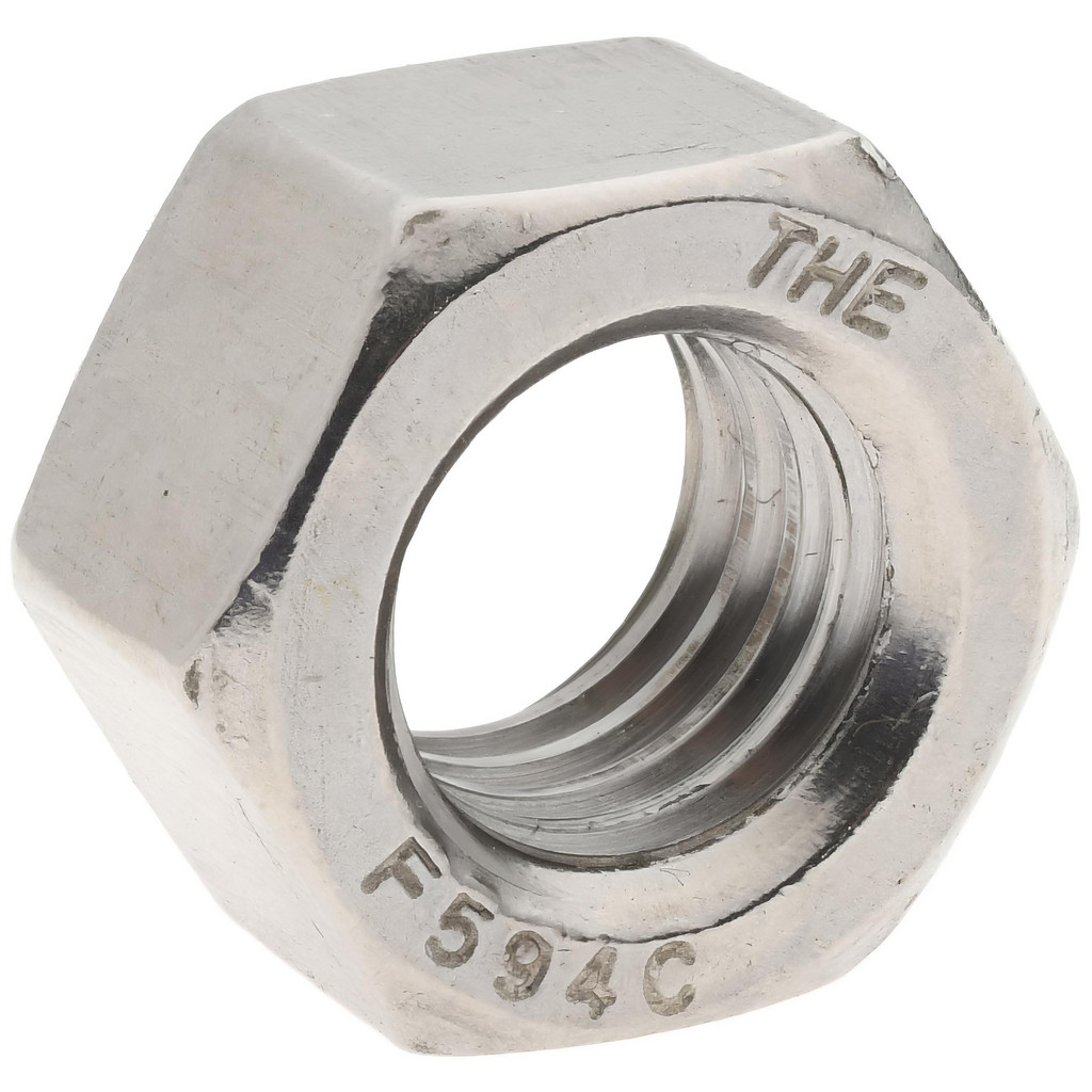 Value Collection R83920644 1/2-13 UNC Stainless Steel Right Hand Hex Nut Image