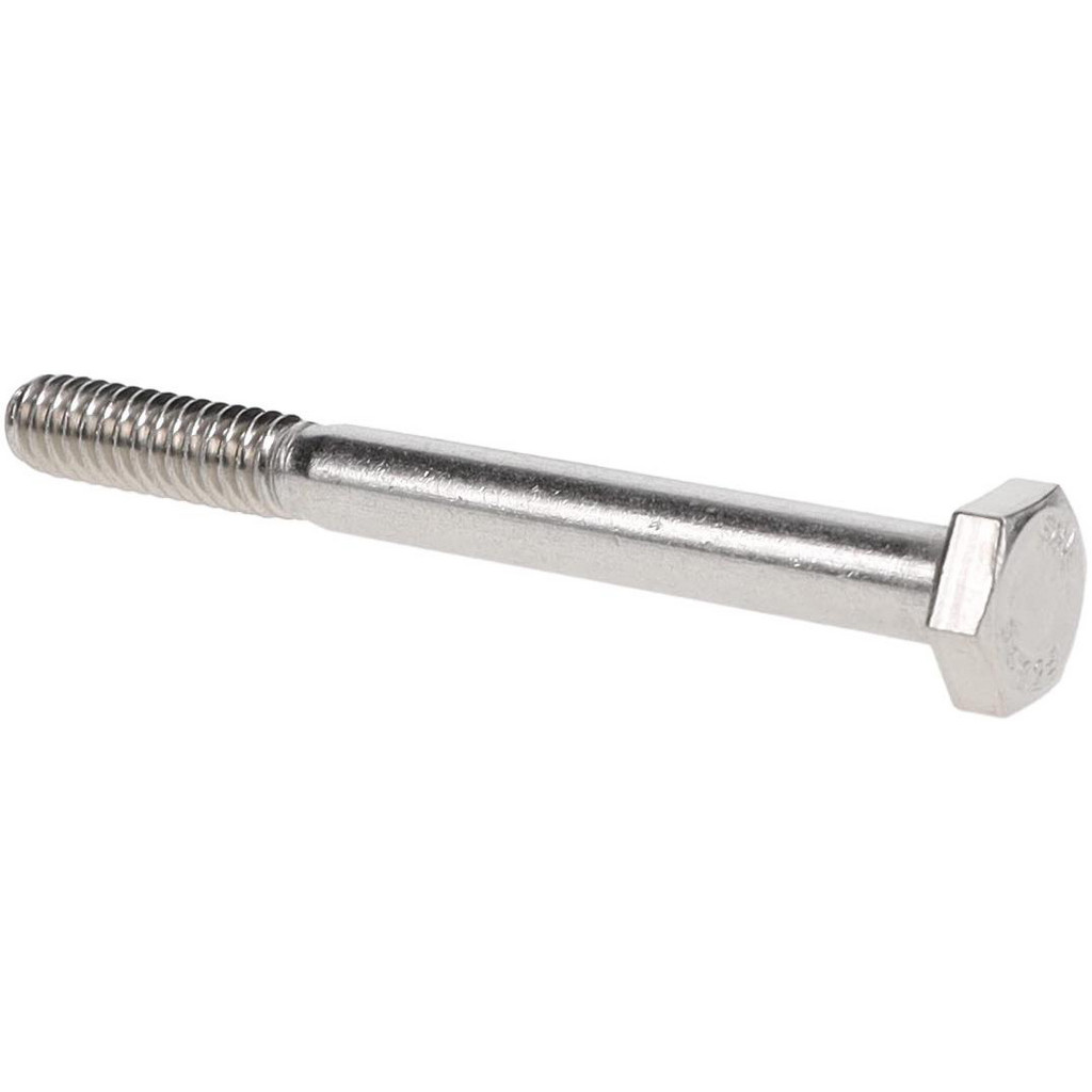 Value Collection 208845B Hex Head Cap Screw: 1/4-20 x 2-1/2", Grade 18-8 Stainless Steel Image