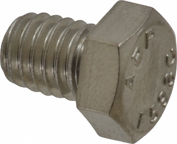 Value Collection 207680B Hex Head Cap Screw: 3/8-16 x 1/2", Grade 18-8 Stainless Steel Image