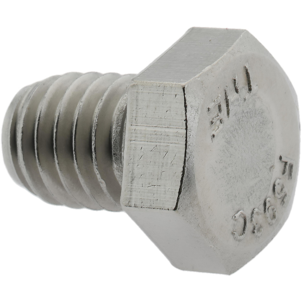 Value Collection 207680B Hex Head Cap Screw: 3/8-16 x 1/2", Grade 18-8 Stainless Steel Image