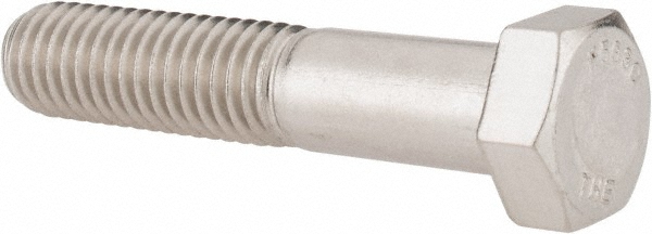 Value Collection 208780C 1/2-13 UNC, 2-1/2" Length Under Head Hex Head Cap Screw Image