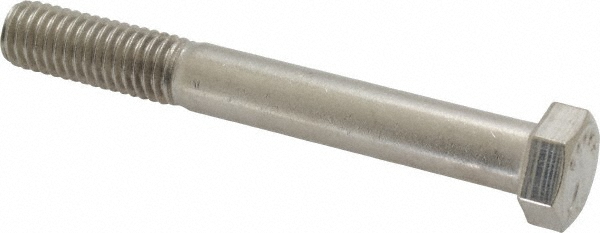 Value Collection 208796 Hex Head Cap Screw: 1/2-13 x 4", Grade 18-8 Stainless Steel Image