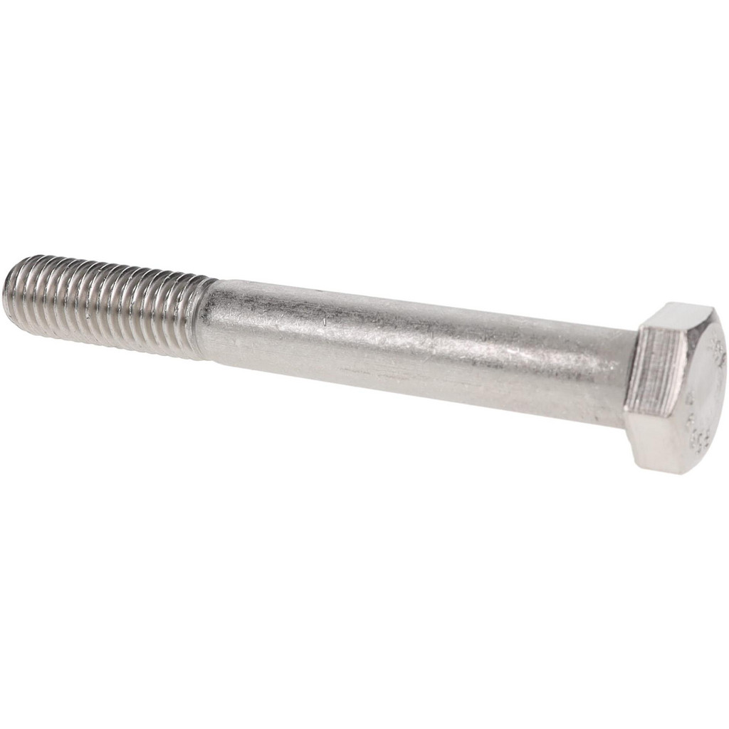 Value Collection 208796 Hex Head Cap Screw: 1/2-13 x 4", Grade 18-8 Stainless Steel Image