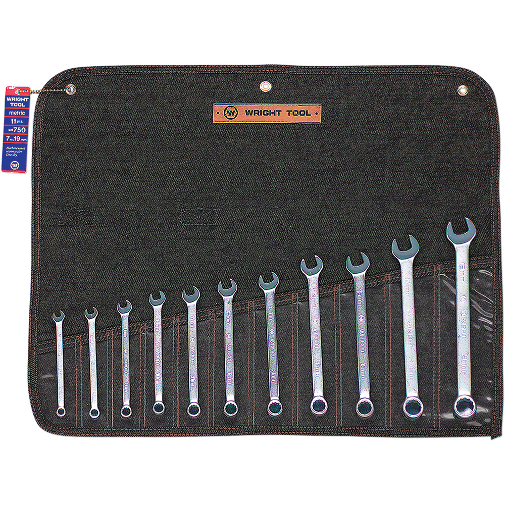 Wright Tool & Combination Wrench Set 11 Pc, Metric MSC
