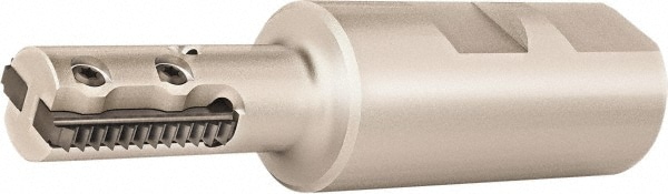 Indexable Thread Mill: 0.807" Cut Dia, 1.75" Max Hole Depth, Internal & External, Solid Carbide