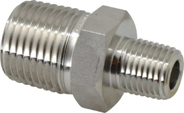 Ham-Let 3001263 Pipe Hex Plug: 1/2 x 1/4" Fitting, 316 Stainless Steel 