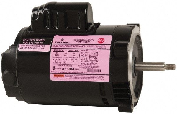 US MOTORS EU0332 AC Motor: ODP Enclosure Image