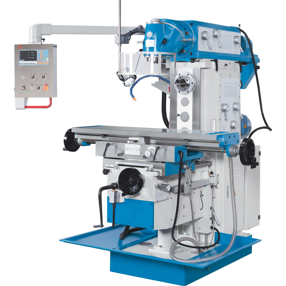 Knuth Knee Milling Machines; Minimum Spindle to Column Distance
