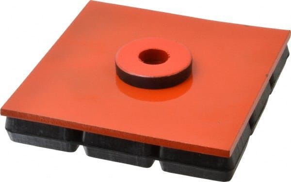 Mason Ind. MBSW6X6 6" Long x 6" Wide x 1" Thick, Neoprene & Steel, Machinery Leveling Pad & Mat 