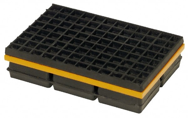 Mason Ind. WMSW10X12 12" Long x 10" Wide x 1-1/4" Thick, Neoprene & Steel, Machinery Leveling Pad & Mat 