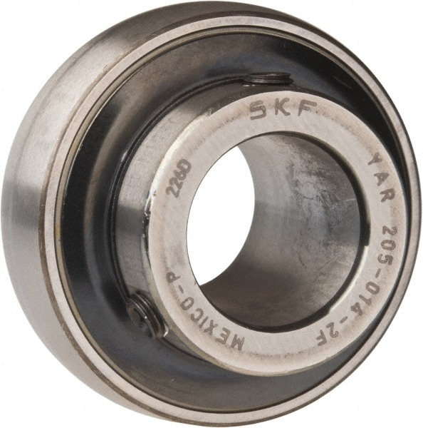 SKF YAR 205-014-2F 7/8" ID x 2.0472" OD, 2,430 Lb Dynamic Capacity, Insert Bearing Insert Bearing Image