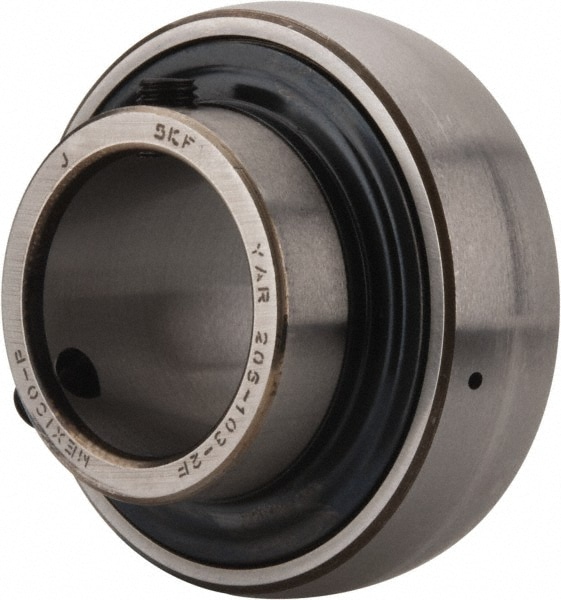 SKF YAR 206-103-2F 1-3/16" ID x 2.4409" OD, 3,380 Lb Dynamic Capacity, Insert Bearing Insert Bearing Image