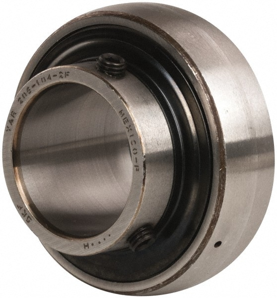 SKF YAR 206-104-2F 1-1/4" ID x 2.4409" OD, 3,380 Lb Dynamic Capacity, Insert Bearing Insert Bearing Image