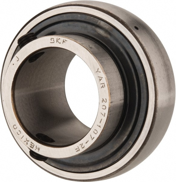 SKF YAR 207-107-2F 1-7/16" ID x 2.8346" OD, 4,410 Lb Dynamic Capacity, Insert Bearing Insert Bearing Image