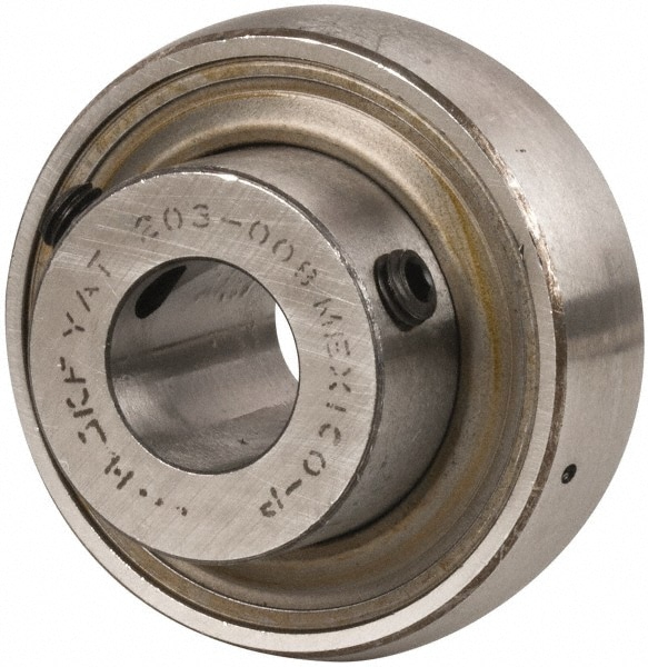 SKF YAT 203-008 1/2" ID x 1.5748" OD, 1,650 Lb Dynamic Capacity, Insert Bearing Insert Bearing Image