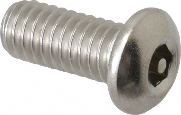 Value Collection R88444363 5/16-18 3/4" Length Under Head Pin-in-Hex Socket Drive Button Socket Cap Screw Image