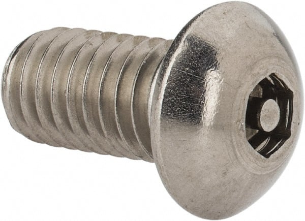 Hex Pin 8-32 x 3/8" Stainless Steel Tamper Proof Security Button Head Screw 