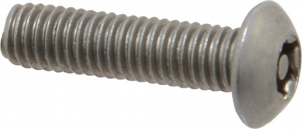 Value Collection R88444932 #10-32 3/4" Length Under Head Pin-in-Torx Drive Button Socket Cap Screw Image