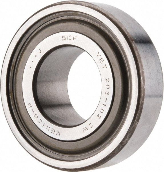 SKF YET 206-102 CW 1-1/8" ID x 2.4409" OD, 3,380 Lb Dynamic Capacity, Insert Bearing Insert Bearing Image