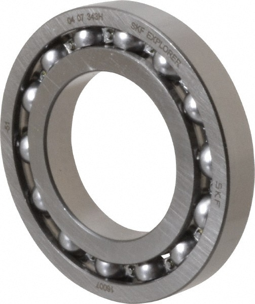 SKF 16007 Deep Groove Ball Bearing: 62 mm OD, Open Image