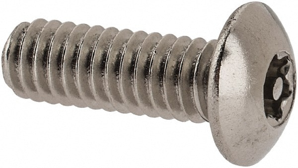 Value Collection - Button Socket Cap Screw: #8-32 x 1/2, Stainless Steel,  Uncoated - 88004858 - MSC Industrial Supply