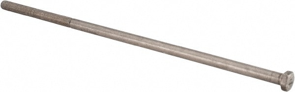 Value Collection R88448882 Hex Head Cap Screw: 5/8-11 x 20", Grade 18-8 Stainless Steel, Uncoated Image