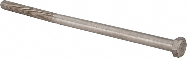 Value Collection R88448920 Hex Head Cap Screw: 3/4-10 x 16", Grade 18-8 Stainless Steel, Uncoated Image