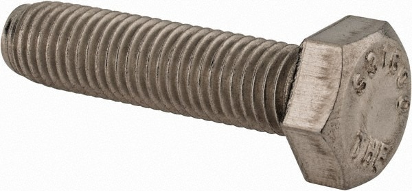 Value Collection R88412814 Hex Head Cap Screw: 5/16-24 x 1-1/4", Grade 316 Stainless Steel, Uncoated Image