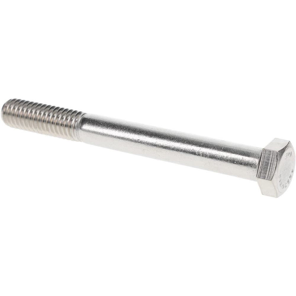 Value Collection Hex Head Cap Screw: 3/8-16 x 3-1/2″, Grade 316 Stainless  Steel, Uncoated 88012851 MSC Industrial Supply