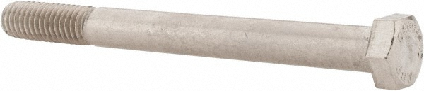 Value Collection 204245B Hex Head Cap Screw: 3/8-16 x 4", Grade 316 Stainless Steel, Uncoated Image