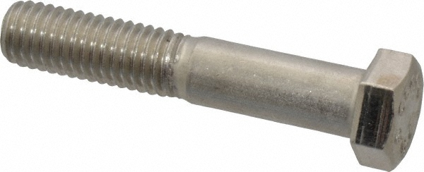 Value Collection 204072B Hex Head Cap Screw: 1/2-13 x 2-3/4", Grade 316 Stainless Steel, Uncoated Image