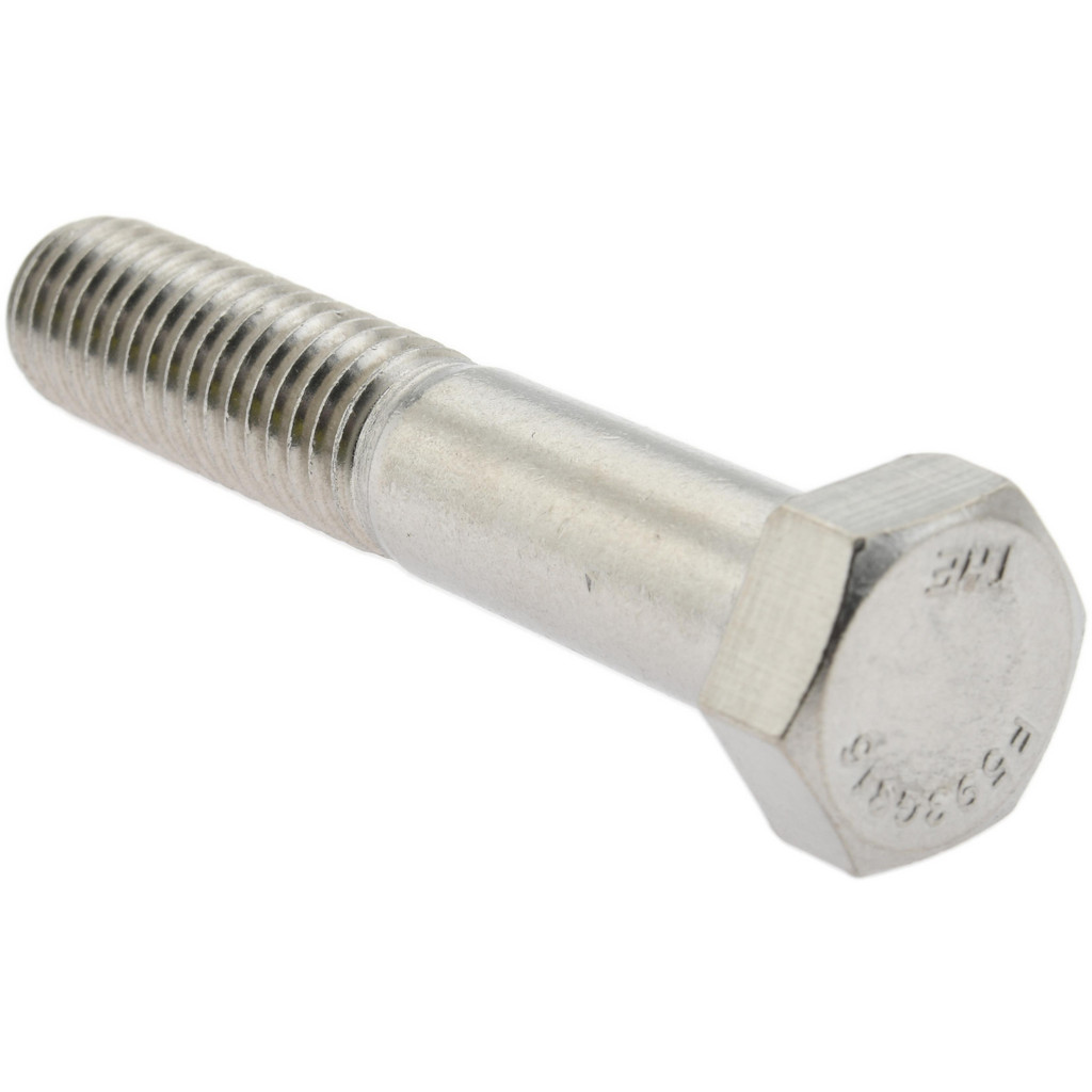 Value Collection 204072B Hex Head Cap Screw: 1/2-13 x 2-3/4", Grade 316 Stainless Steel, Uncoated Image