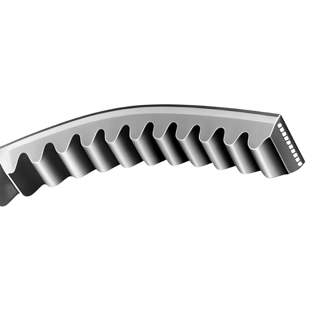 Cogged V-Belt: Section AX, 114.2000" Outside Length - Fiber-Reinforced Vytracord, Torque-Flex, AX112