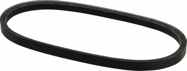 Cogged V-Belt: Section 3L, 18.0000" Outside Length - High-Traction Rubber, Fractional HP, 3L180