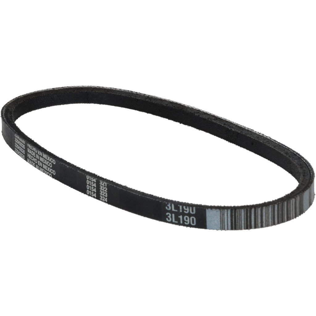 Continental ContiTech Cogged V-Belt: Section 3L, 19.0000" Outside Length - High-Traction Rubber, Fractional HP, 3L190 | Part #20042687