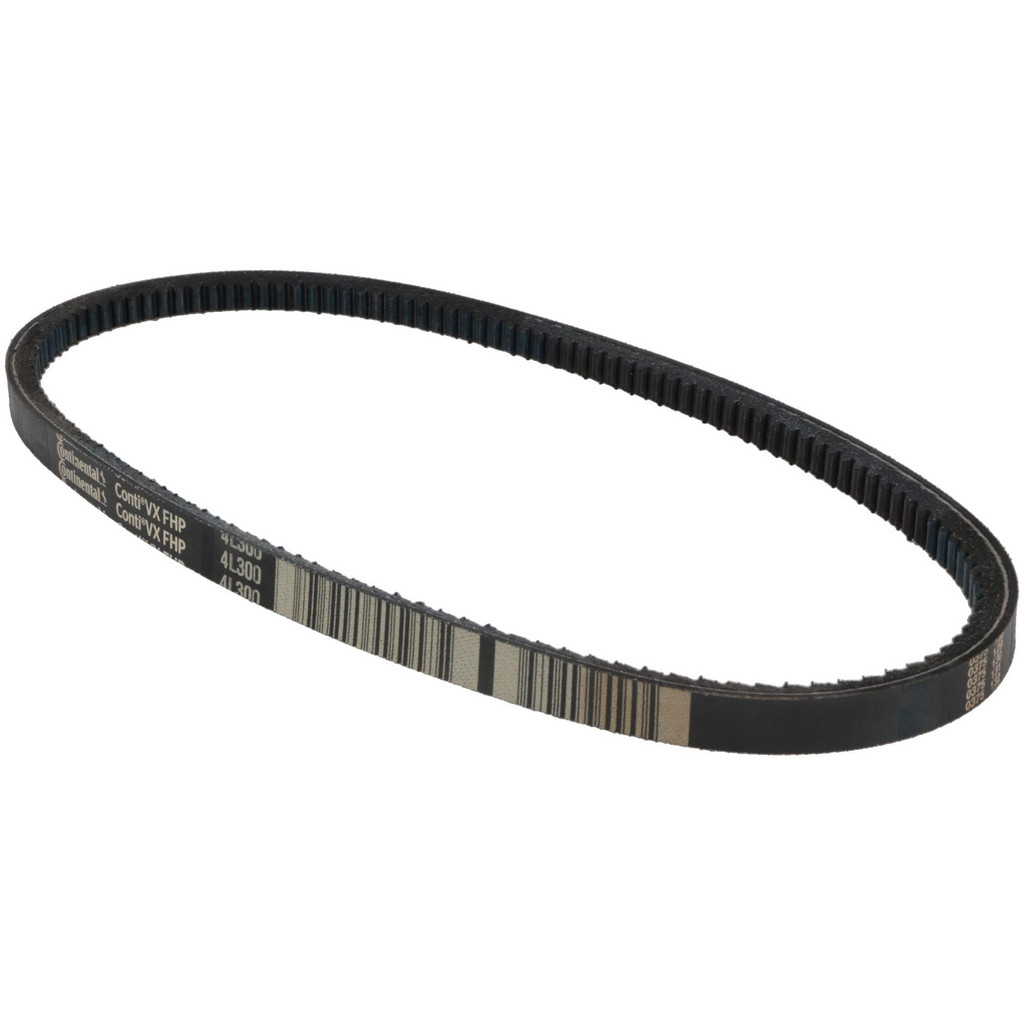 Continental ContiTech Cogged V-Belt: Section 4L, 30.0000" Outside Length - High-Traction Rubber, Fractional HP, 4L300 | Part #20042756