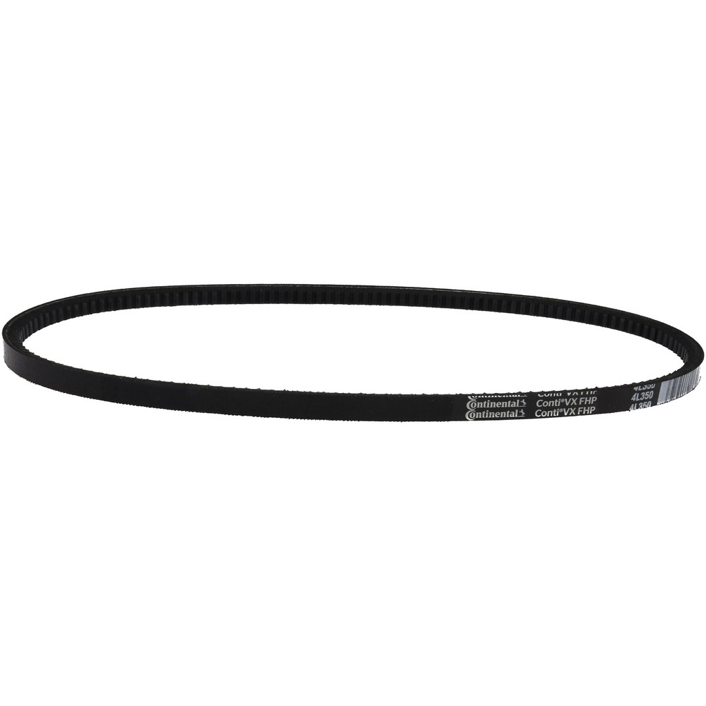 Continental ContiTech Cogged V-Belt: Section 4L, 35.0000" Outside Length - High-Traction Rubber, Fractional HP, 4L350 | Part #20042763