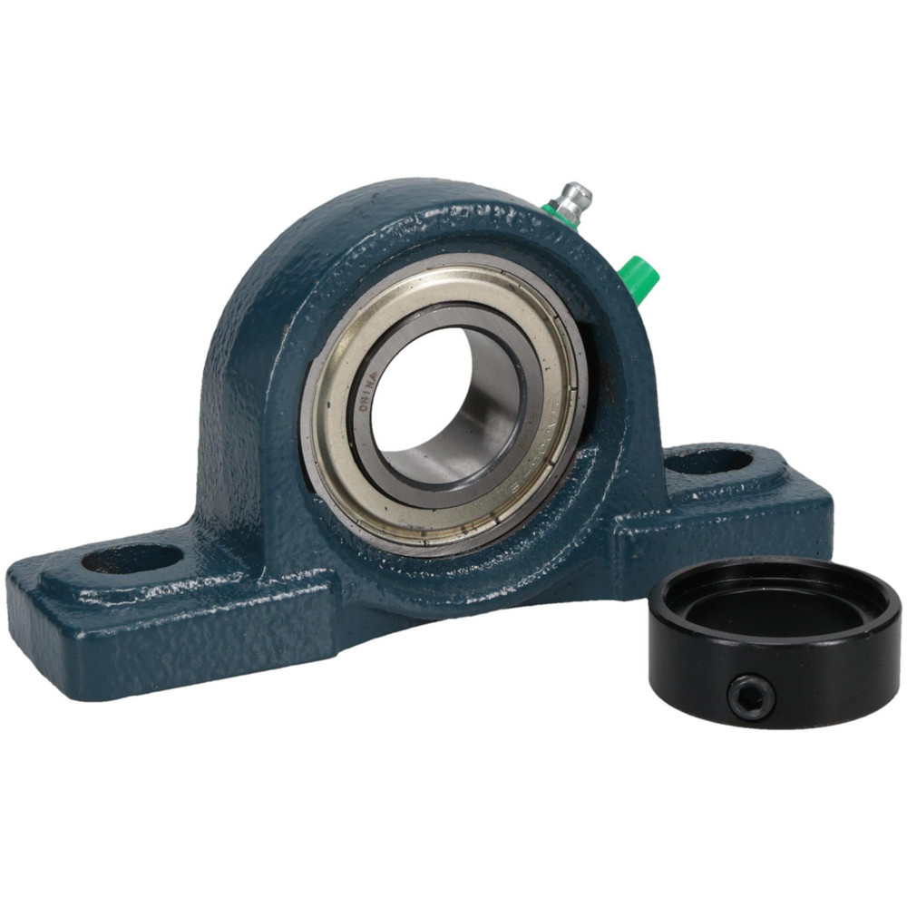 6-3/16" OALBall Bearing Pillow Block - Cast Iron