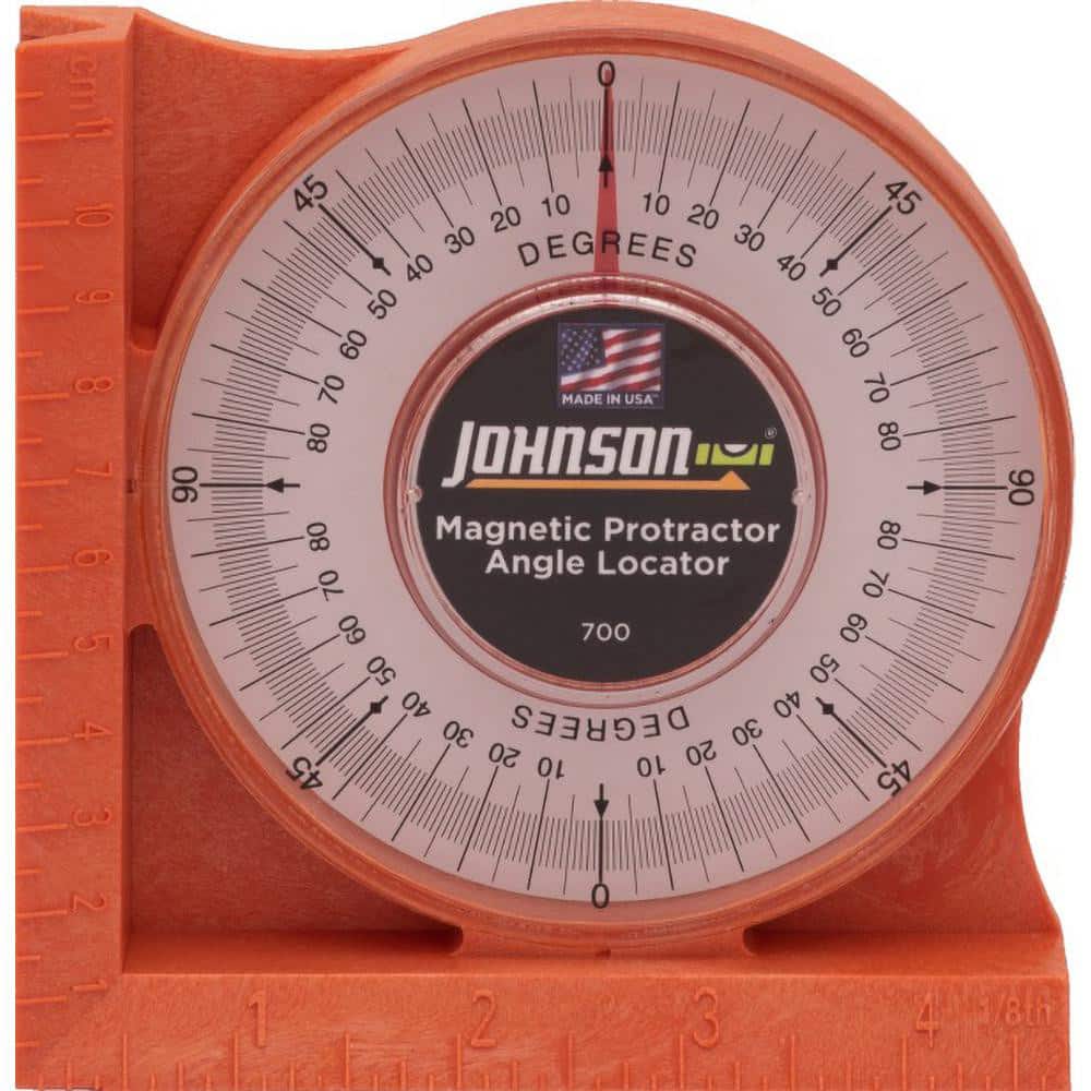 (4) 90° Measuring Range, Magnetic Base Protractor