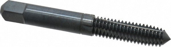 4 Flutes, 0.9500 Inch Thread Length, 3/8-16 UNC, Nitride Oxide Coating, High Speed Steel, Cleanout Tap