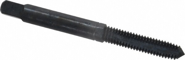 4 Flutes, 0.7900 Inch Thread Length, M6x1.00 Metric Coarse, Nitride Oxide Coating, High Speed Steel, Cleanout Tap