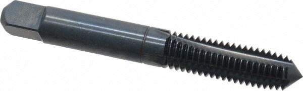 4 Flutes, 0.9500 Inch Thread Length, M10x1.50 Metric Coarse, Nitride Oxide Coating, High Speed Steel, Cleanout Tap