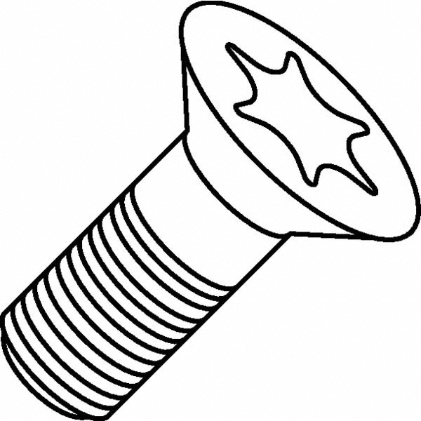 Kennametal Insert Screw for Indexables: Torx, M5 Thread | 10-Pack | Part #5673548