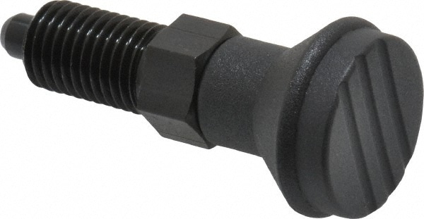 Gibraltar IPG-114-G M12x1.5, 17mm Thread Length, 6mm Plunger Diam, Knob Handle Indexing Plunger Image