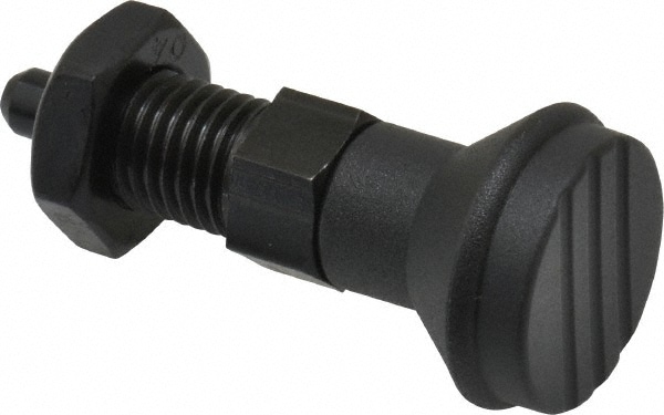 Gibraltar IPG-115-G M12x1.5, 17mm Thread Length, 6mm Plunger Diam, Knob Handle Indexing Plunger Image