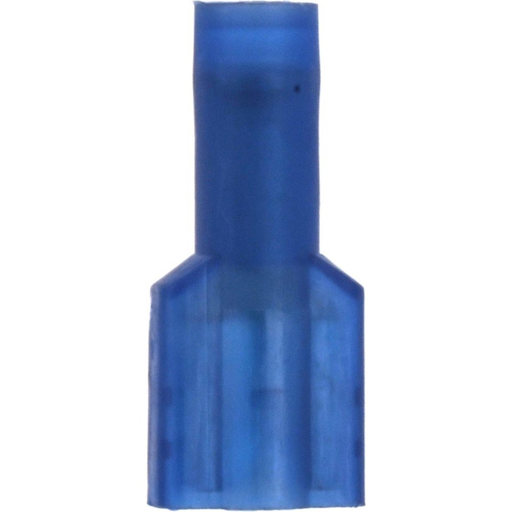 Wire Disconnect: Female, Blue, Nylon, 16-14 AWG, 1/4" Tab Width