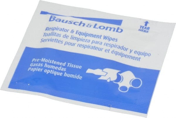 Bausch & Lomb 8595 Facepiece Alcohol-Free Wipe: 