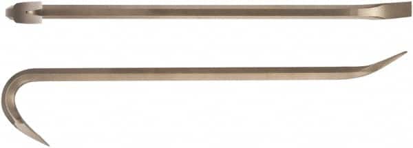 18" OAL Non-Sparking Pry Bar