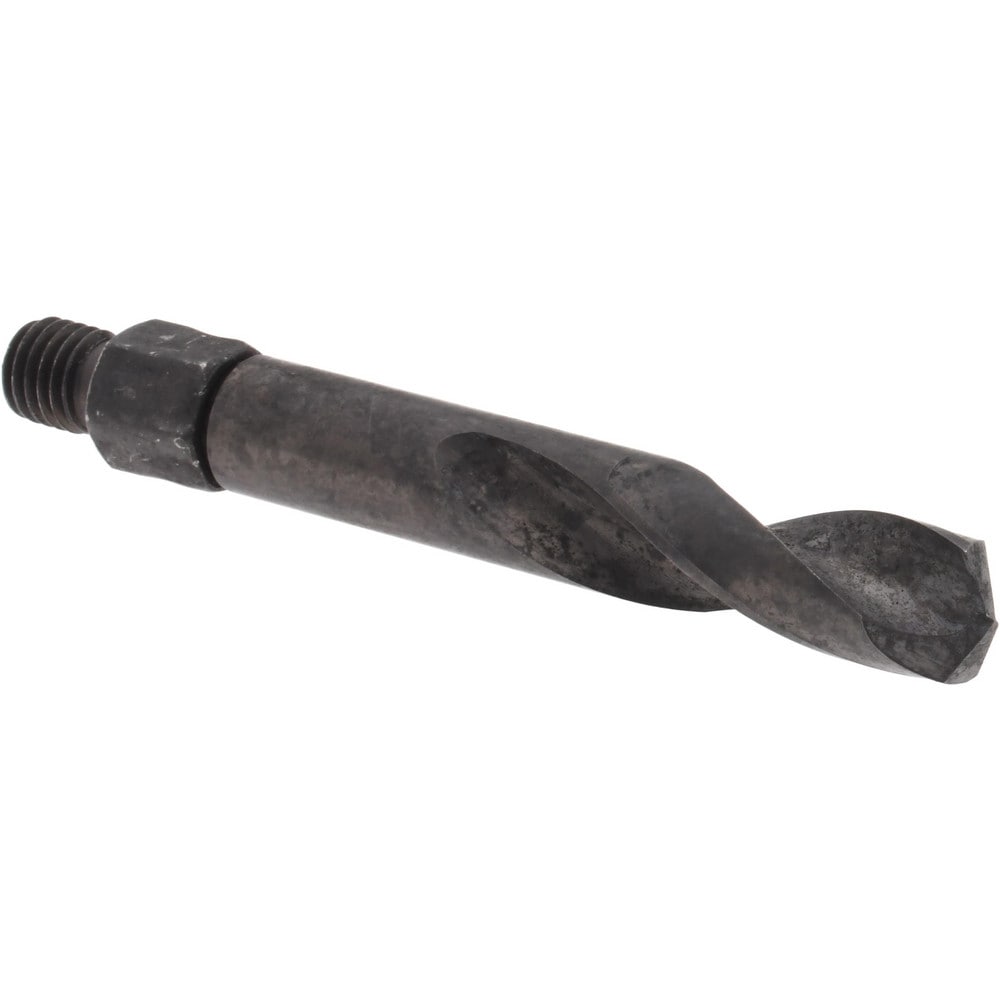 Hertel - Threaded Shank Drill Bit: 5/16" Dia, 135 ° Point, 1/4-28 Shank ...