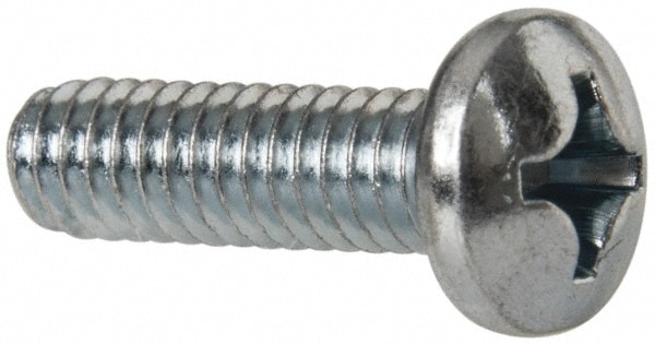 Value Collection PPMS0120075CZ Machine Screw: #12-24 x 3/4", Pan Head, Phillips Image